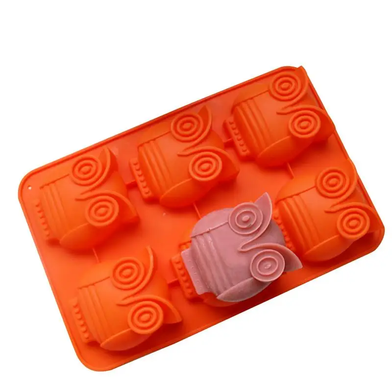DIY Perfume Mold Aromatherapy Wax 6 Cartoon Silicone Cute Animal Owl Shape Porous Handmade Soap Bold Baking | Дом и сад