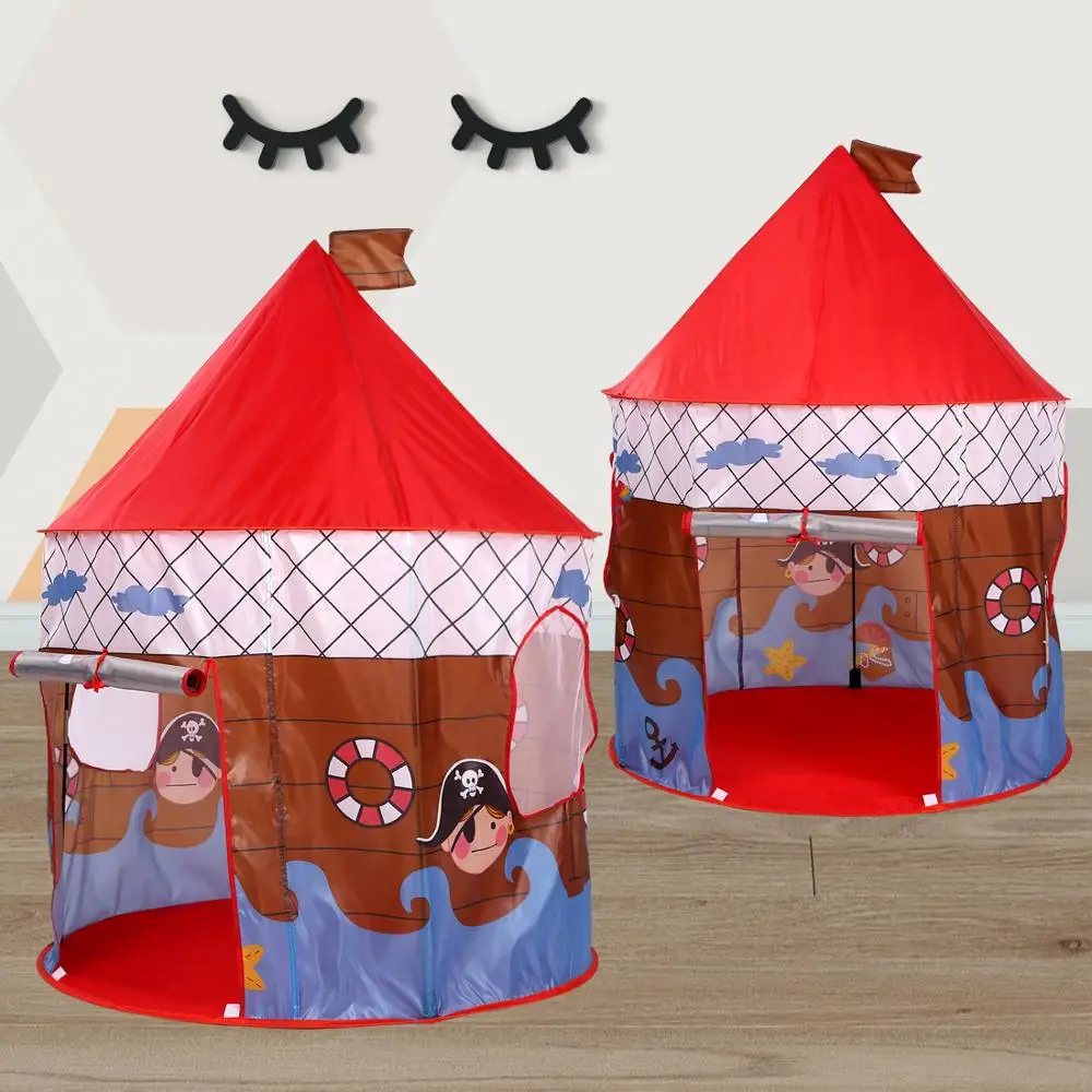 

Toy Tents Adorable Castle Playhouse Space Theme Foldable Little Prince And Princess Tent Sturdy Game House For Children Gift Toy