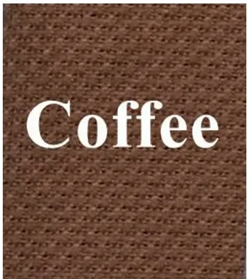 Coffee Oneroom 50x50 см 100x100 см 145x100 см Aida 14ct белая ткань розовый черный льняной зеленый вышивка крестиком Ткань Холст сделай сам ручная работа - Цвет: Coffee