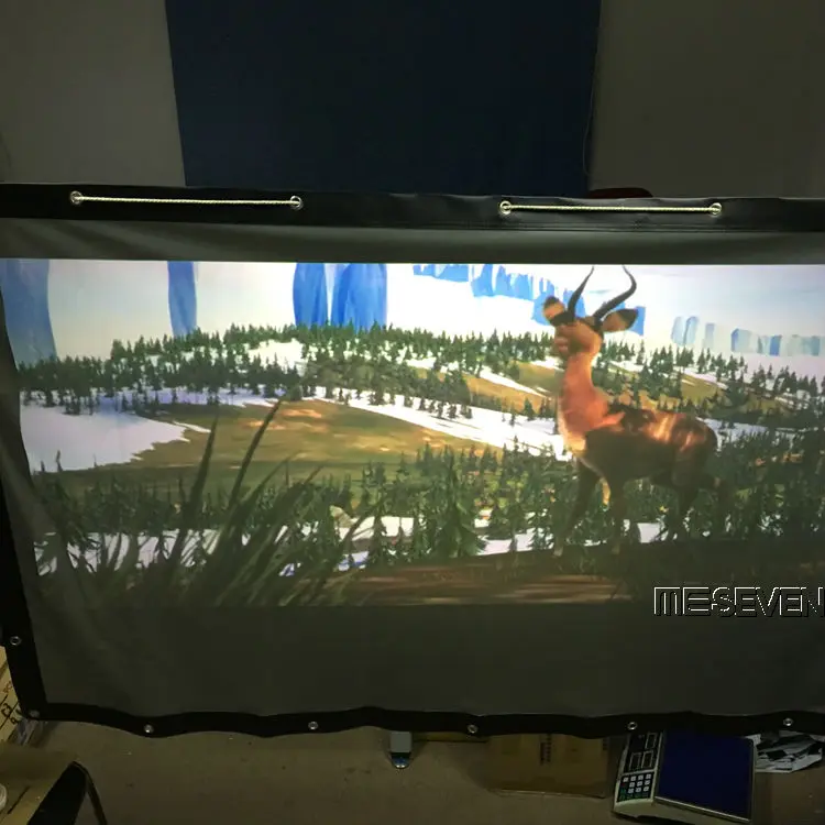 Складной экран для проекции заднего вида 100 дюйма 16:9| |