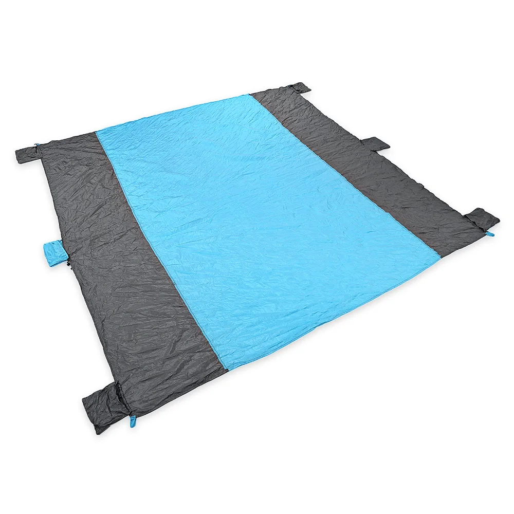 AOTU at6235 Портативный пляжные Коврики Sandproof Одеяло с 6 карман для пикника Кемпинг