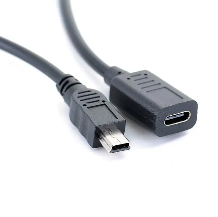 Кабель питания Mini USB 2 0 папа мама 3 1 Type c для зарядки и передачи данных|Компьютерные