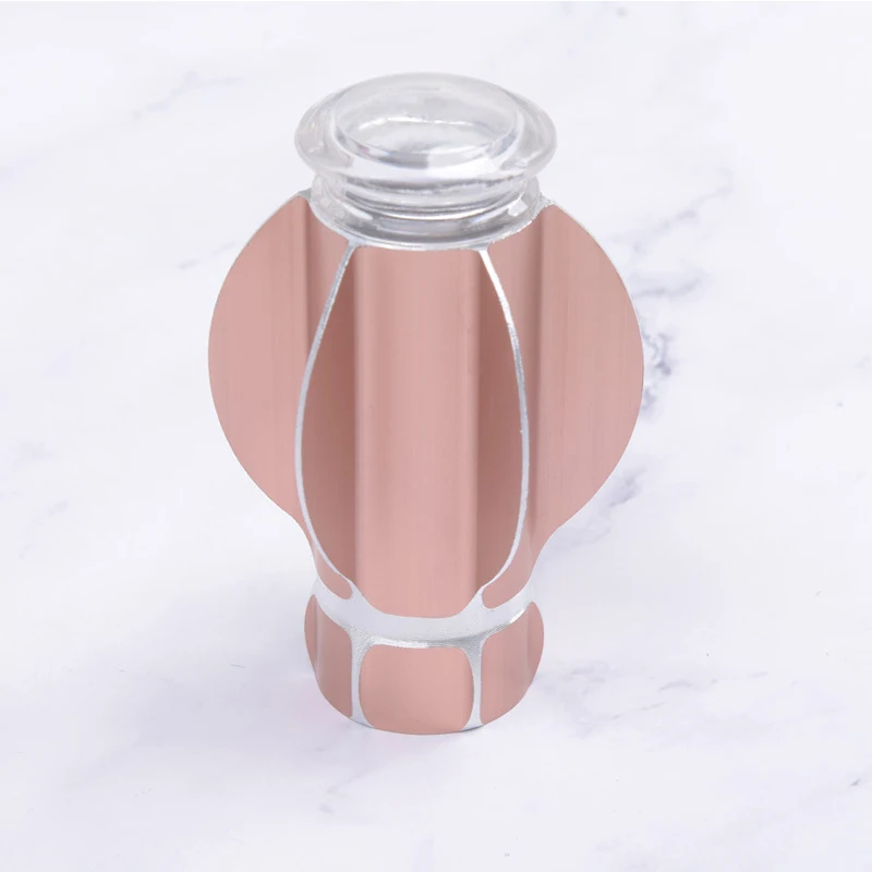 Rose gold Наконечники для оконных штор для украшения оконных штор торцевые головки Коронная головка уплотнительная заглушка Аксессуары для штор - Цвет: Rose gold