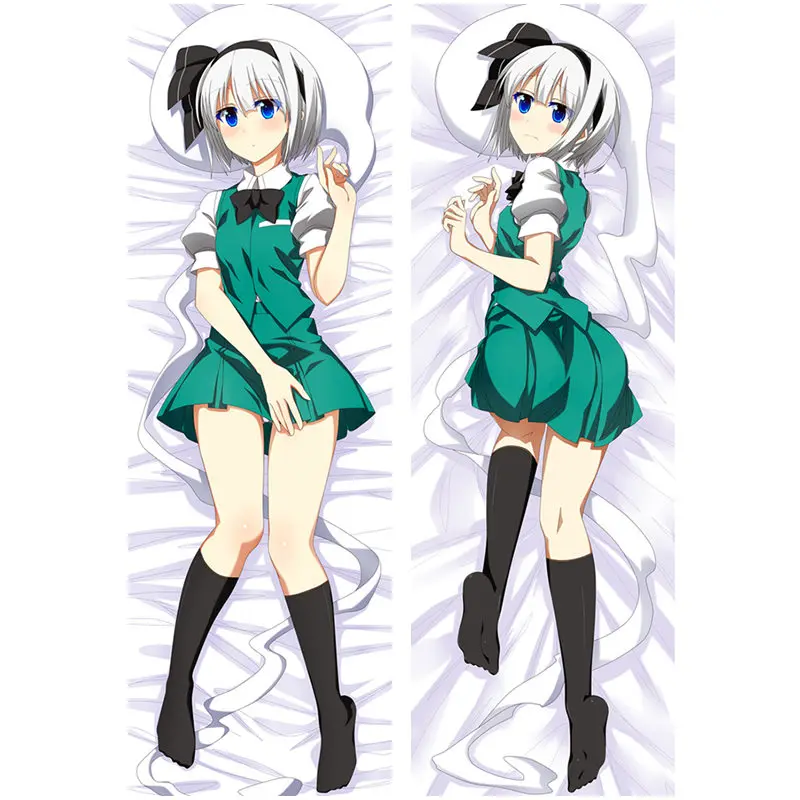 Peach skin Аниме «Проект „ Восток “», накидка для подушки, проект Toho Dakimakura Чехол прохладный мальчик 3D двухсторонняя постельные принадлежности обниматься тела Чехол THO03A - Цвет: Peach skin