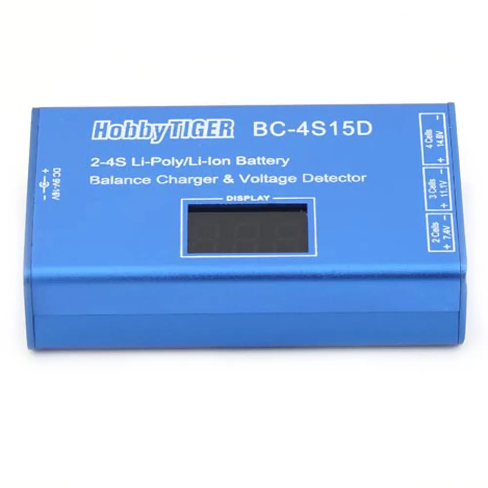 BC-4S15D литиевая батарея Lipo баланс зарядное устройство с дисплеем напряжения 1500mA