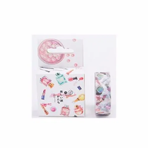 DIY Kawaii цветы Васи Лента Скрапбукинг декоративная малярная лента с изображением стикер канцелярские принадлежности клейкая лента Papelaria Escolar - Цвет: Style 9