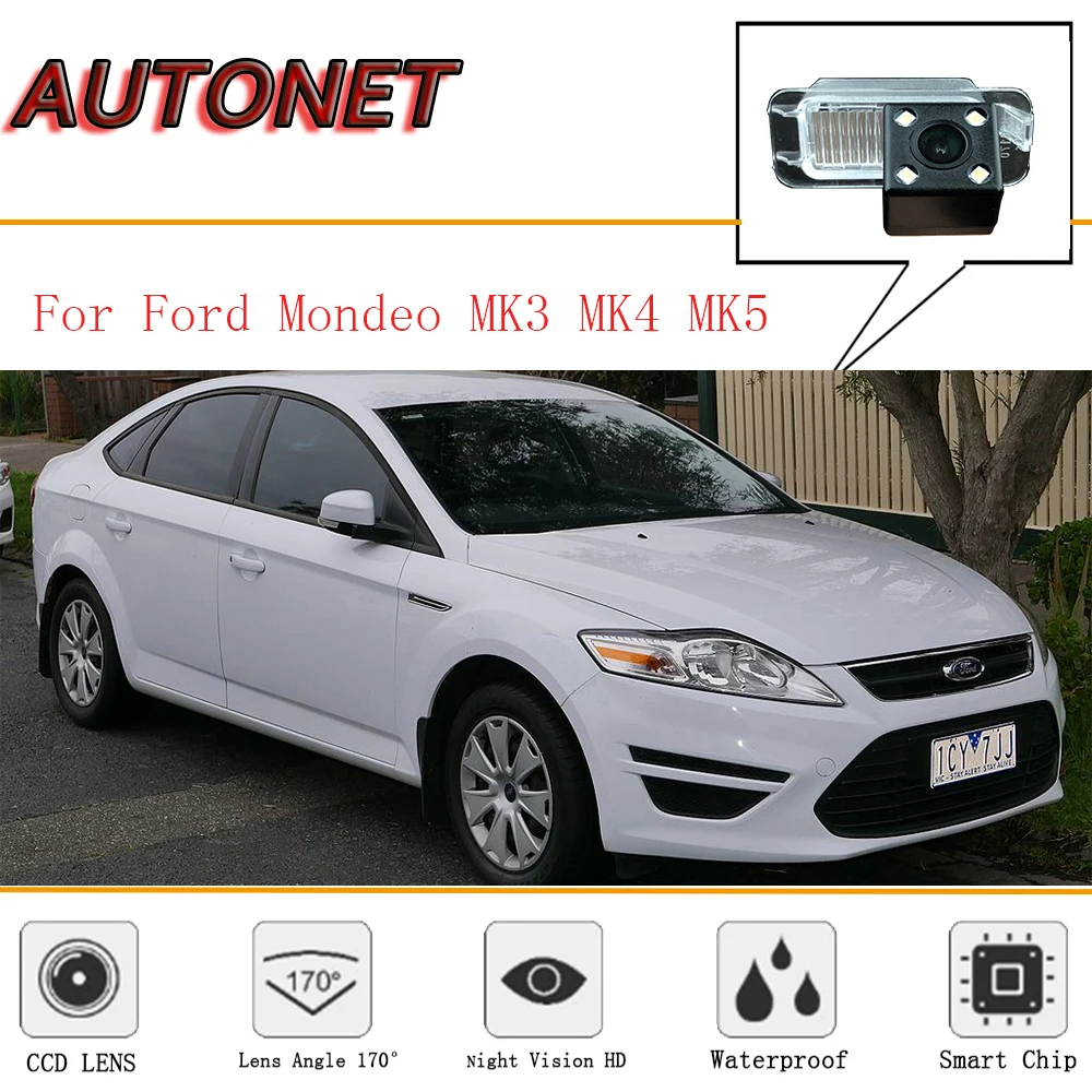 Камера заднего вида для Ford Mondeo MK4 MK3 2007 ~ 2013/CCD/ночное видение/камера вида|Камеры