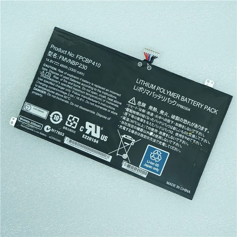 7xinbox 14 8 V 48Wh оригинальный FPCBP304 Аккумулятор для ноутбука Fujitsu LifeBook UH554 UH574 FPCBP410 FMVNBP230