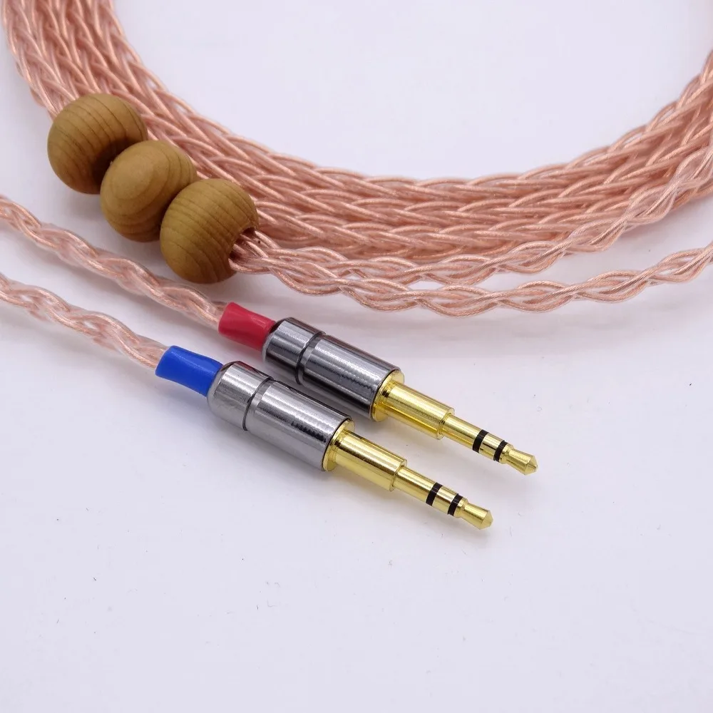 1 8 м HiFi кабель для наушников обновленный Hi End ядер 5N OCC Hifman HE1000 HE400S He400i HE X HE560 Oppo PM