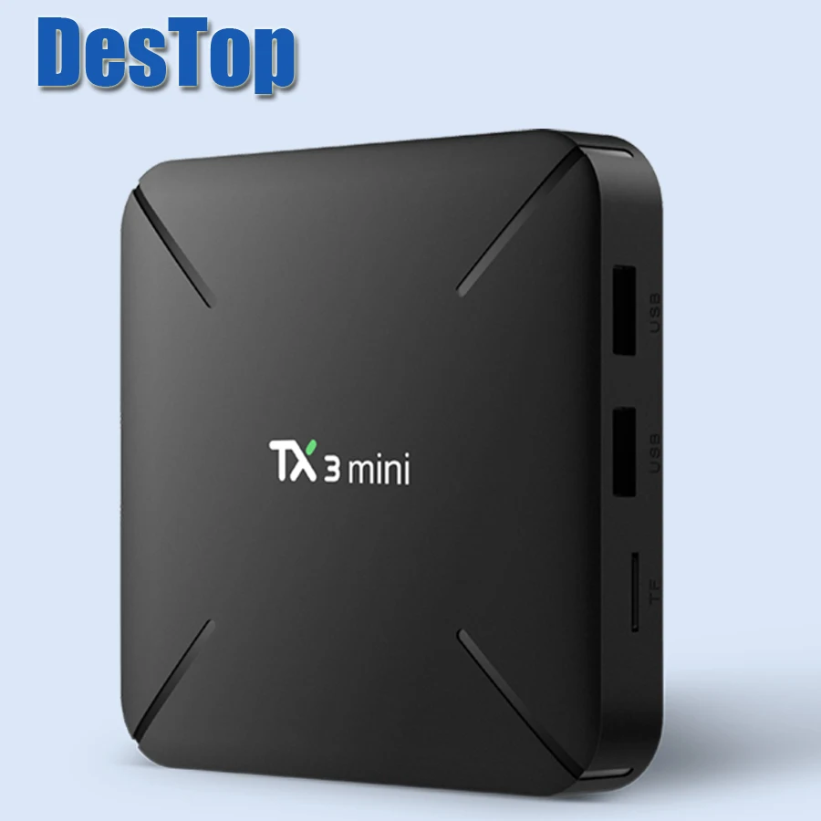 TX3 мини H Android 8,1 4K tv BOX Amlogic S905W 1 ГБ/16 ГБ 2G/16G 2,4G wifi H.265 VP9 UHD HDMI 2,0 Smart медиаплеер 5 шт./лот