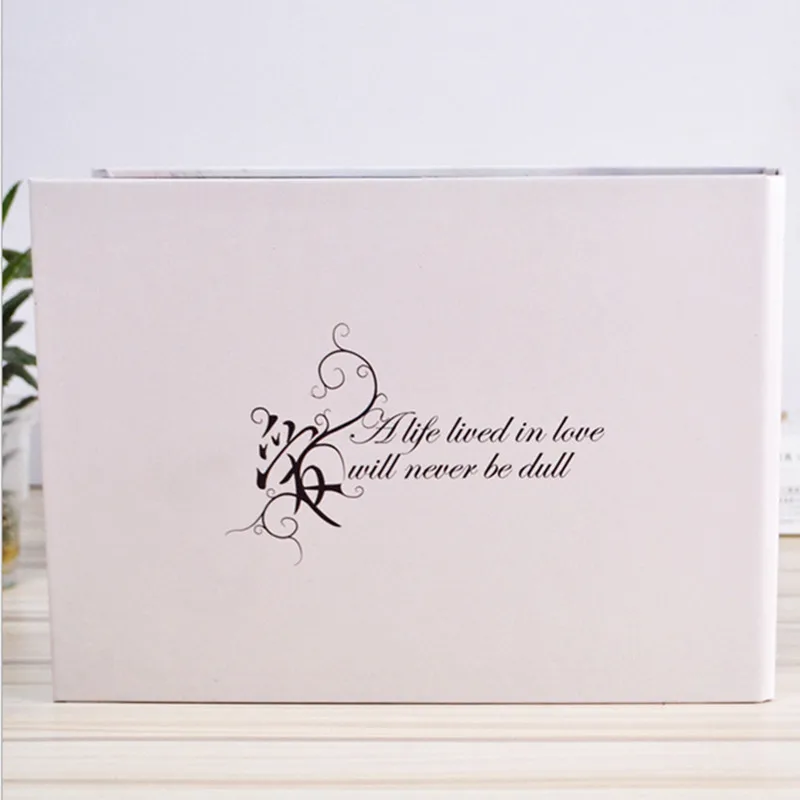 Бесплатная доставка альбомы ручной работы фотоальбом со свободными листьями