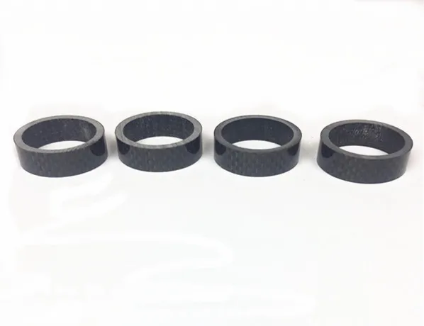 10 10 10 10mm 4 шт. углеродный Руль 28,6/31,8 мм руль для велосипеда, углеродный полости прокладки ультра светильник гарнитурой запчасти Велосипеды шайба велосипедная рулевая колонка Стволовые Распорки - Цвет: 10 10 10 10mm