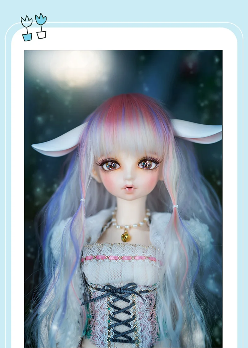 Кукла 1/4 BJD/SD милый стиль полимерная кукла для маленькой девочки подарок|Куклы| |