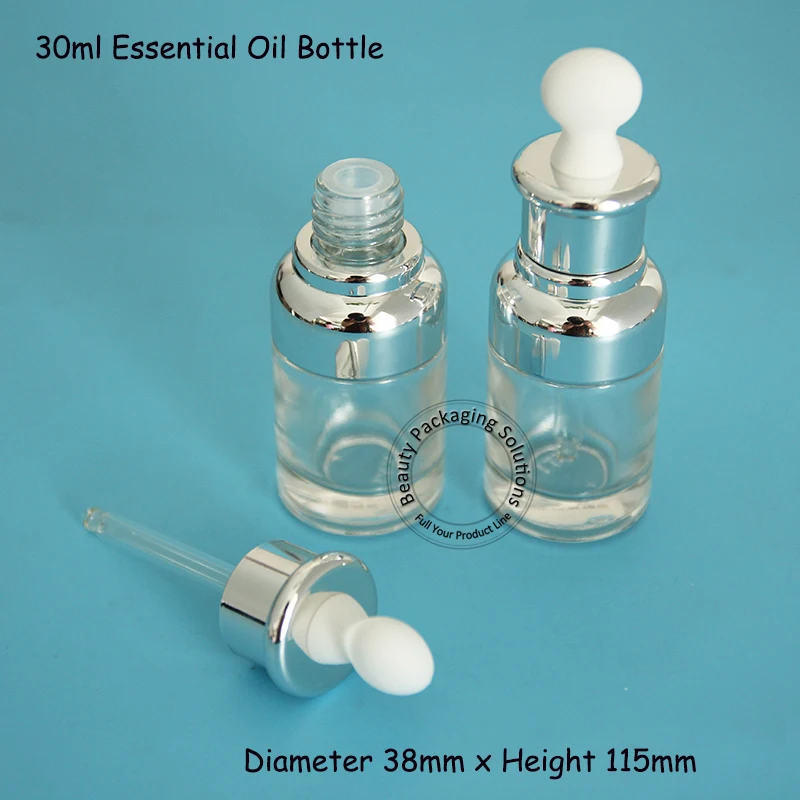 15 шт./лот 30 мл стеклянная бутылка эфирного масла с капельницей 1 унции