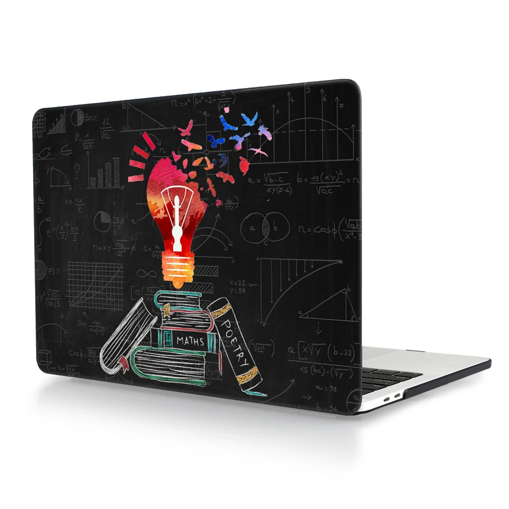 Пластиковый жесткий чехол Redlai для MacBook Air Pro Retina 11 12 13 15 16 дюймов сенсорная панель