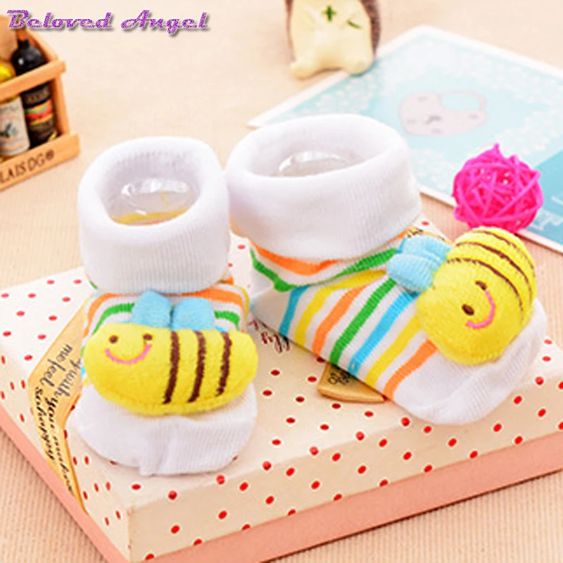 Art Socks Funny Boy Girl Unicorn Print 3D Baby Floor Anti-skid Soft Sock Cartoon Cotton Toddlers Slippers | Детская одежда и обувь
