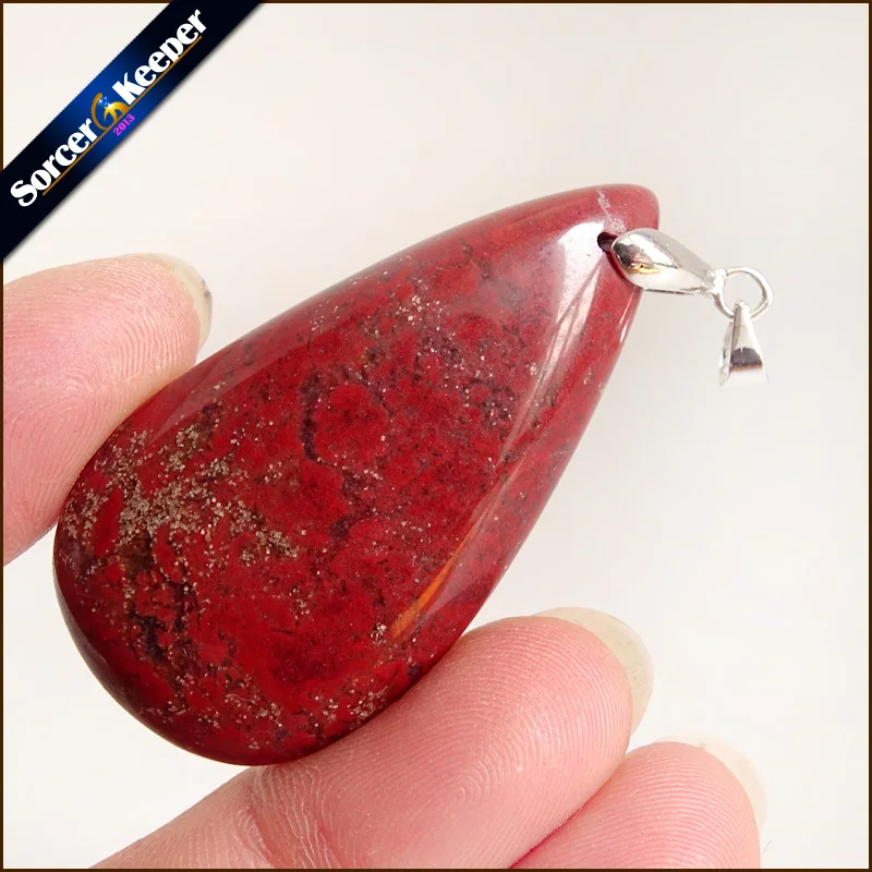 Натуральный красный камень речной камень Bijoux винтажные изделия ручной работы бусы Подвеска Костюм Jewellery Для женщин Для мужчин очарование Цепочки и ожерелья с подарочной коробке YS526