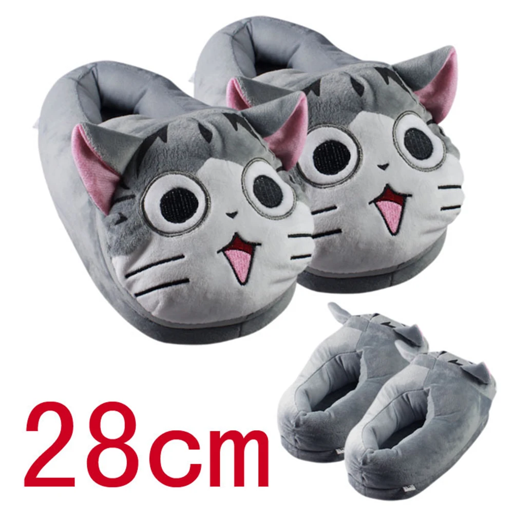 

Brdwn Sailor Moon Tsukino Fairy Tail Happy Totoro Chi's Sweet Home Cat 28cm/11'' Cosplay Soft Plush Warm Slippers Shoes