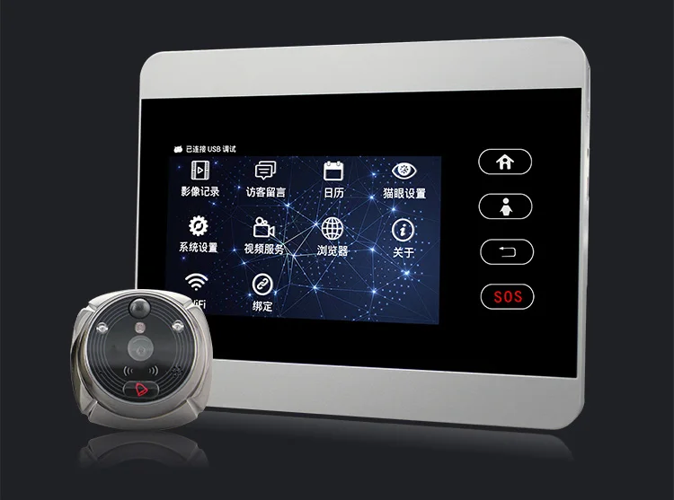 Ihome5 wifi дверной просмотр