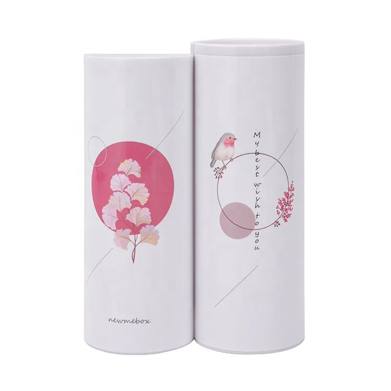 Новый кавайный чехол для карандаша двухслойная коробка ручек с зеркальным