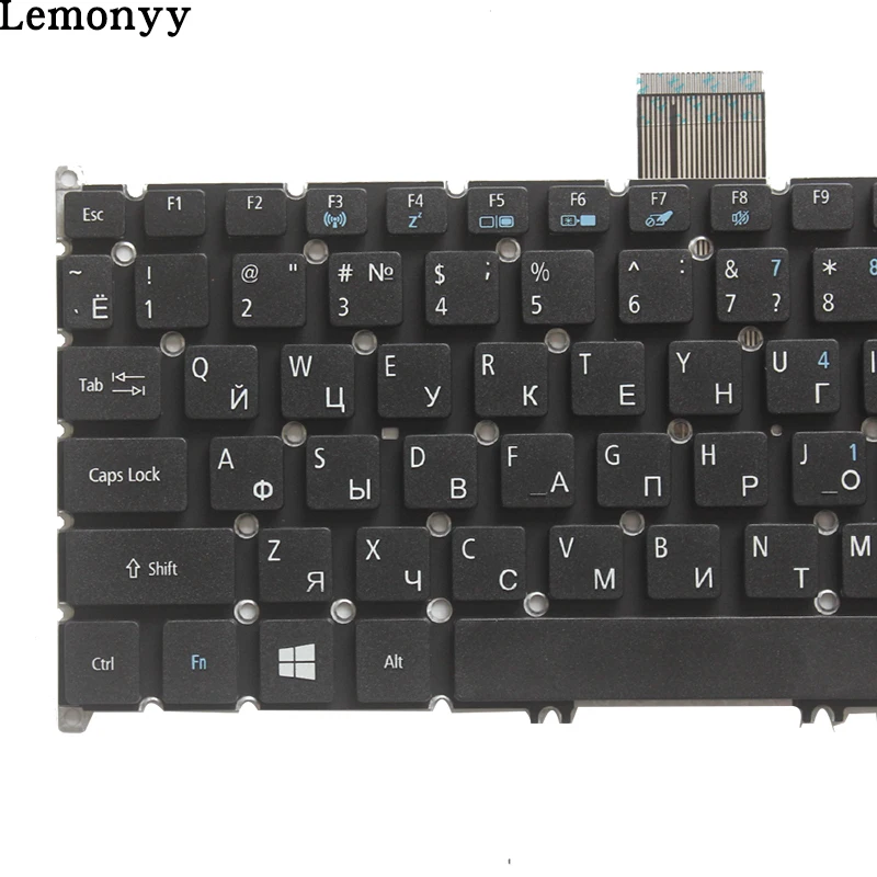 Новая русская клавиатура для acer Aspire E3 111 C5SW V5-122 122P V5-132 132P V13 V3-371 E11 E3-112 E3-111 RU Клавиатура ноутбука