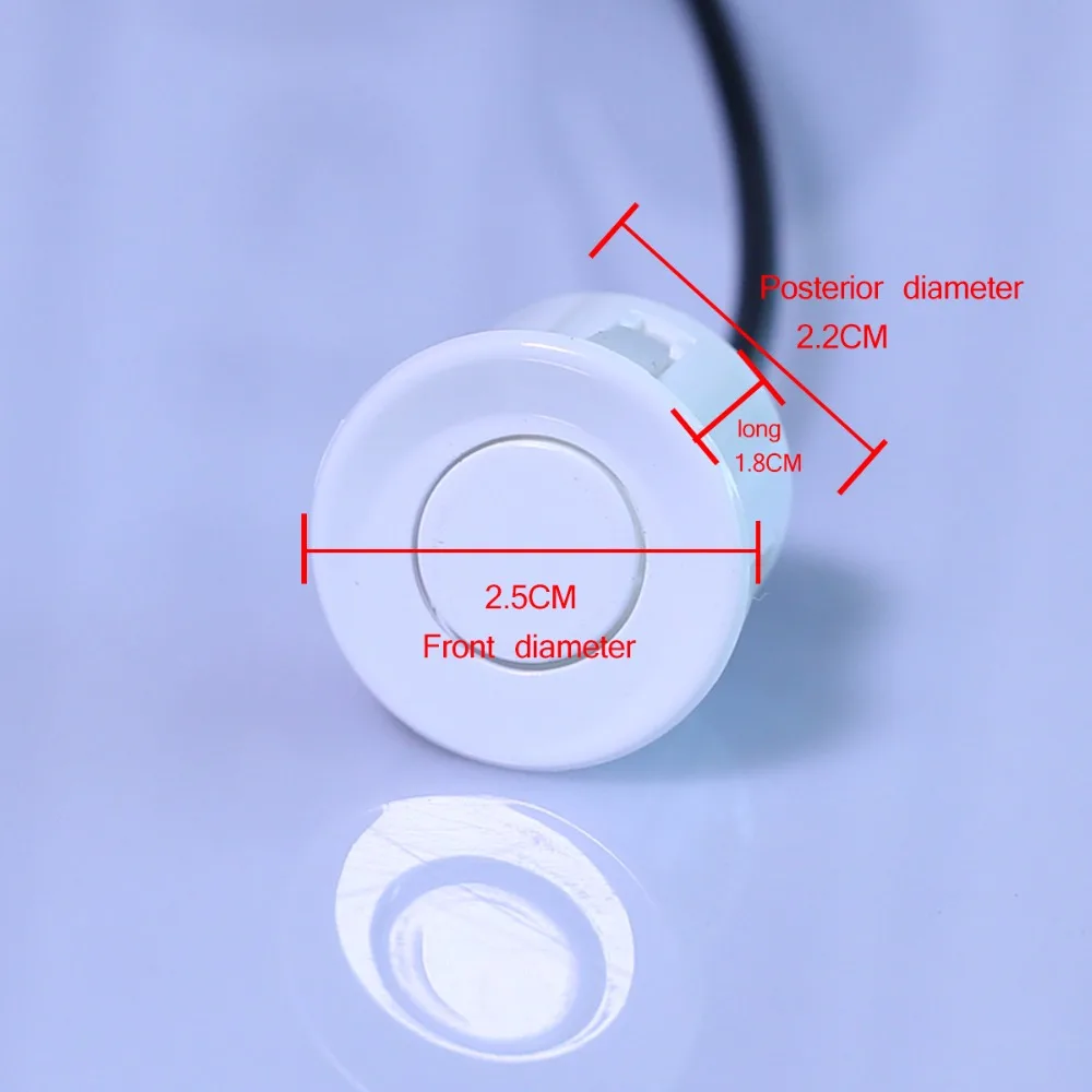 LMYSTAR светодио дный светодиодный датчик парковки комплект с 4 датчиком s обратный