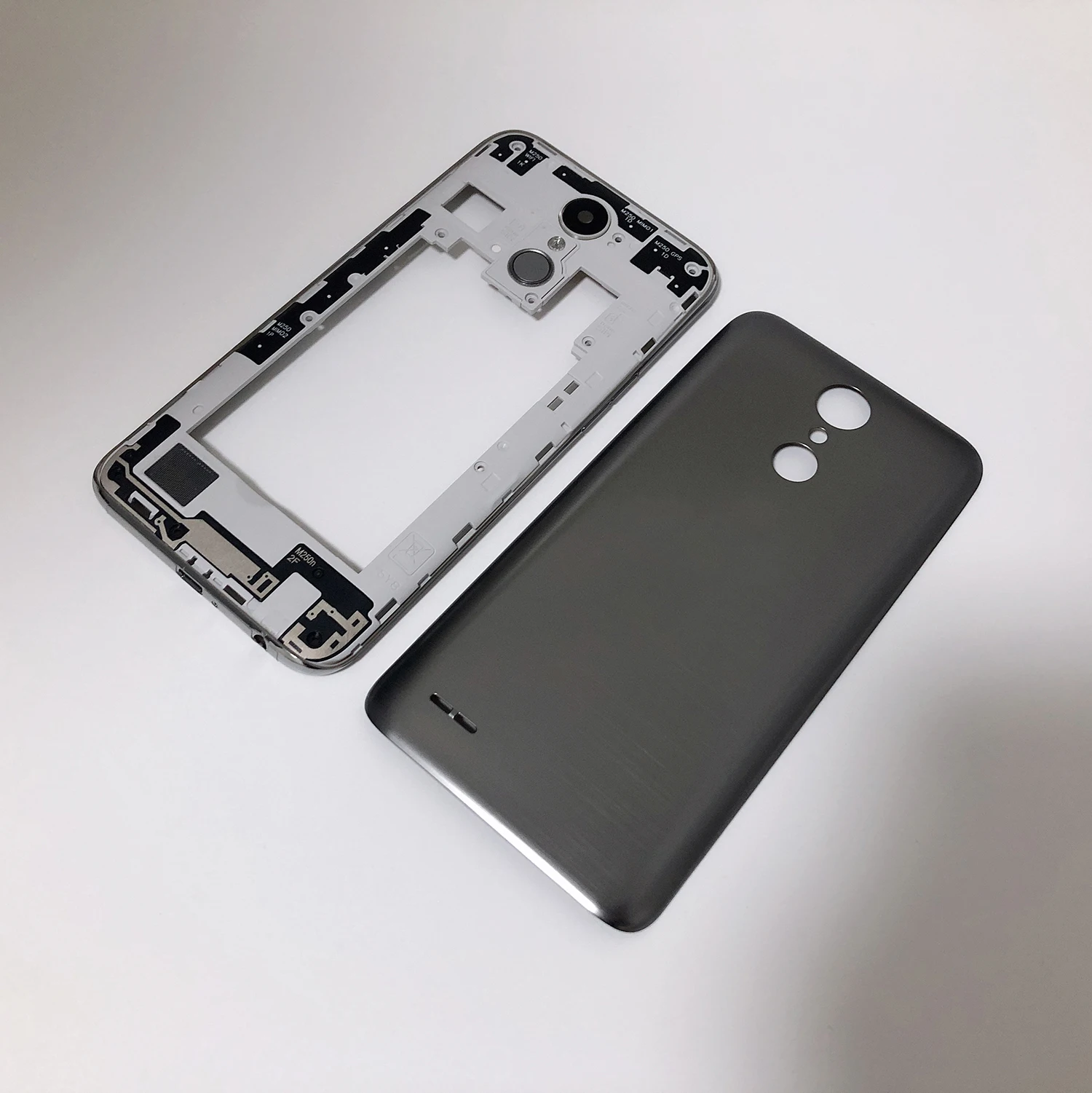 Корпус крышка для LG K10 M250 M250N M250E M250DS средняя рамка пластина+ Батарея сзади чехол+ кнопки