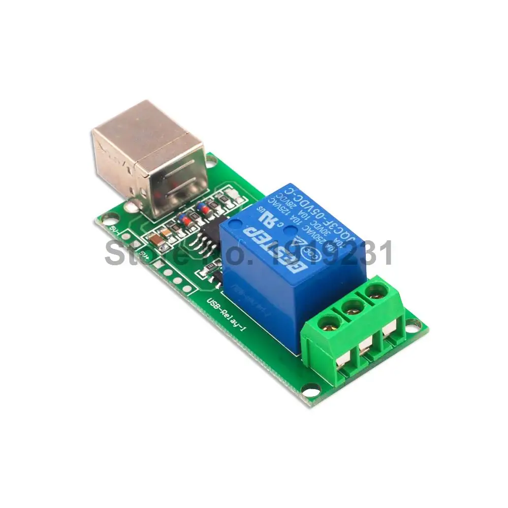 1 канал 5V usb реле программируемый компьютерный контроль для умного дома|relay channel|usb