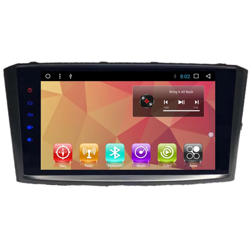 Автомагнитола с 9 &quotэкраном Android стерео радио DVD GPS навигация Sat Nav головное