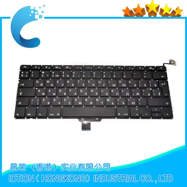 Новая русская клавиатура A1278 для Macbook Pro Unibody 13 большая клавиша Enter 2009 2010 2011 2012 |