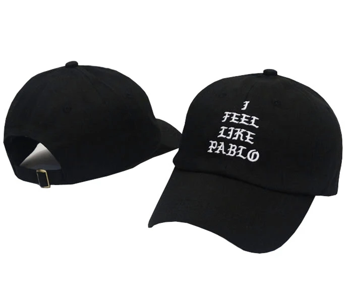 Кепка для гольфа Kanye West от бренда Я чувствую себя как Пабло модная кепка шляпа