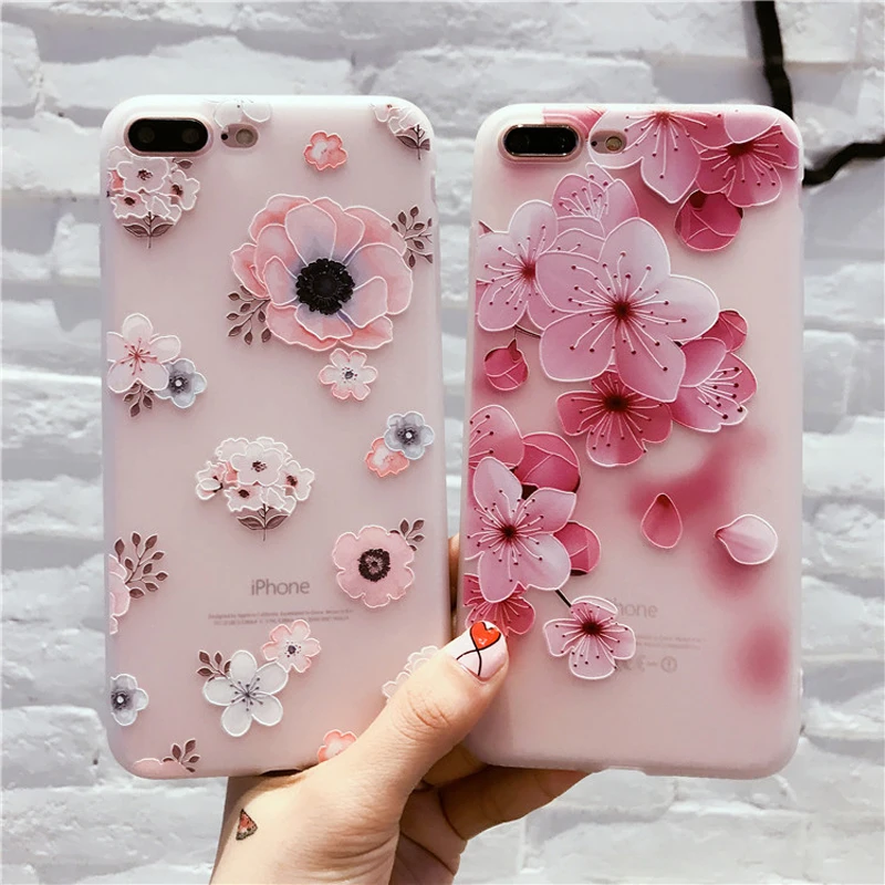 Eqvvol милый 3D Emboss мультяшный узорчатый чехол для iphone X 8 7 6 S Plus Чехлы мягкие