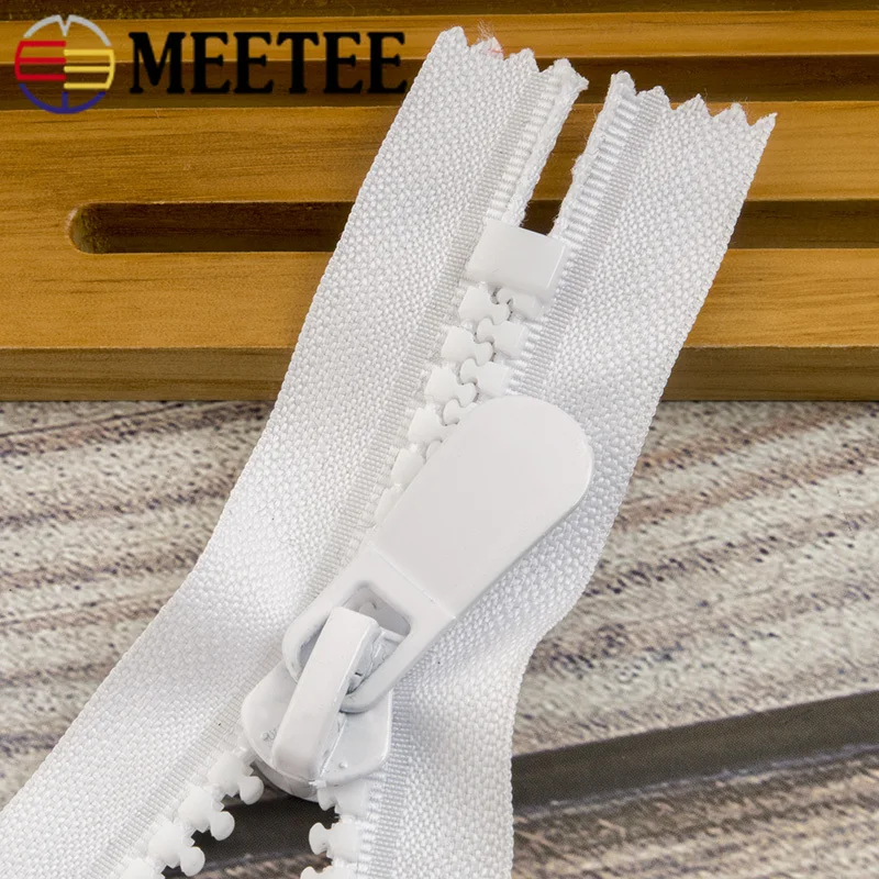 Смоляная сумка Meetee 2 шт. 8 # на молнии с закрытым хвостом 20 см одной головкой для