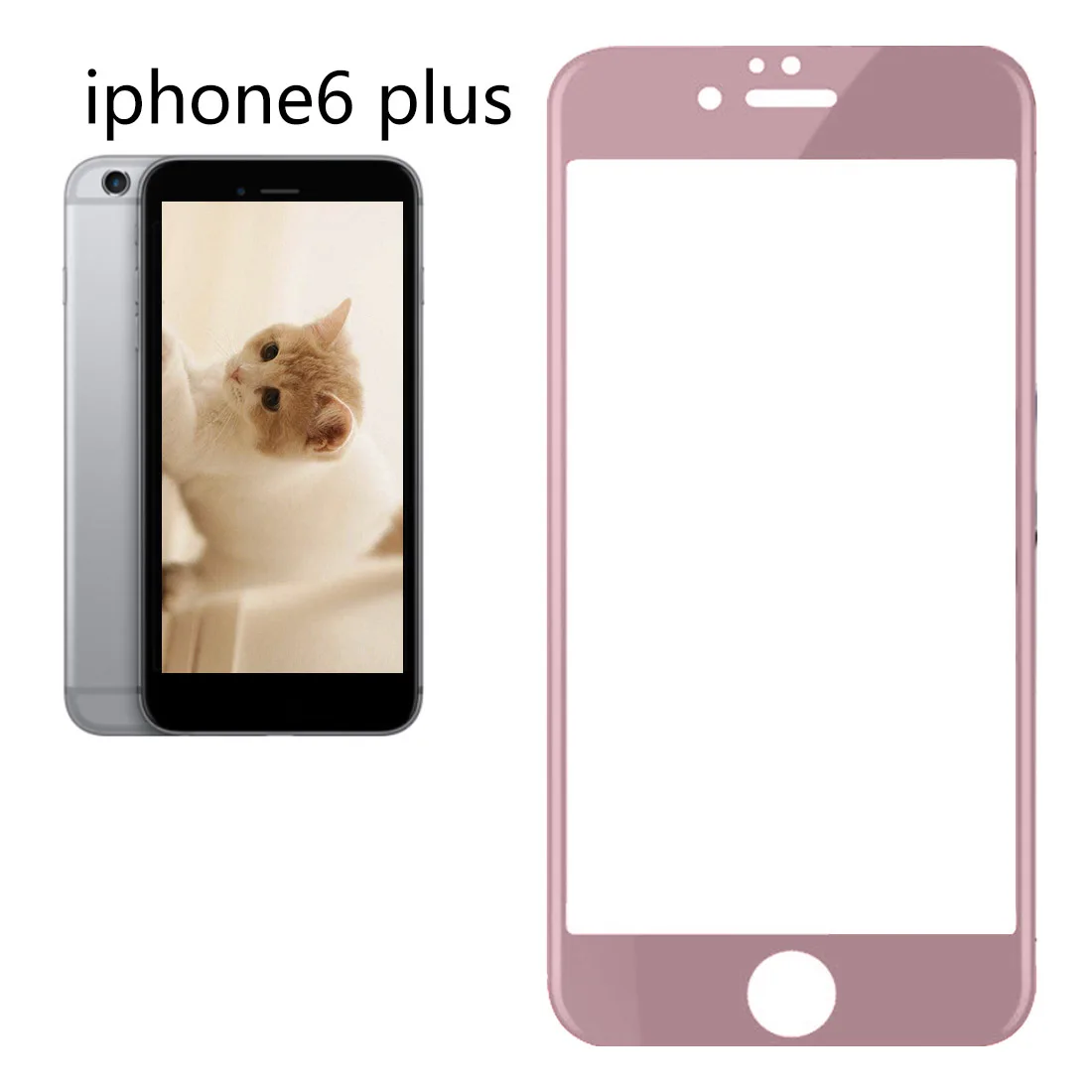 Для iPhone6 6s 6plus 6splus 7 7plus 3D Arc Edge полное покрытие из углеродного волокна закаленное