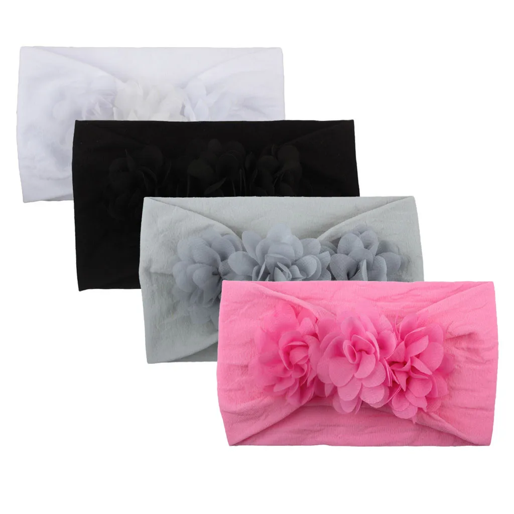 Комплект из 3 предметов для новорожденных и маленьких девочек лента волос с