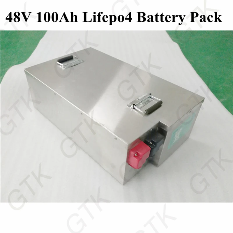 GTK 48 v 100ah lifepo4 аккумулятор lifepo4 100ah аккумулятор для солнечной системы для хранения солнечной энергии телекоммуникационная база батарея RV Автомобильная лодка