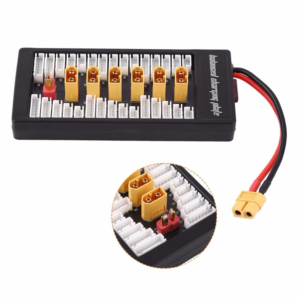 RC Запчасти мульти 2 S 6 Lipo параллельная сбалансированная зарядка доска XT60 разъем