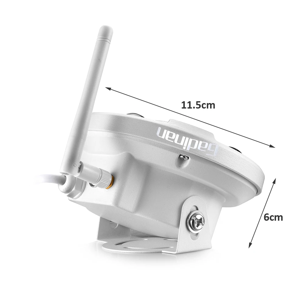 Gadinan панорамная Wifi ip-камера 2MP 1.3MP 1MP iCSee аудио Водонепроницаемая Проводная беспроводная наружная P2P рыбий глаз 1,7 мм объектив оповещение по электронной почте