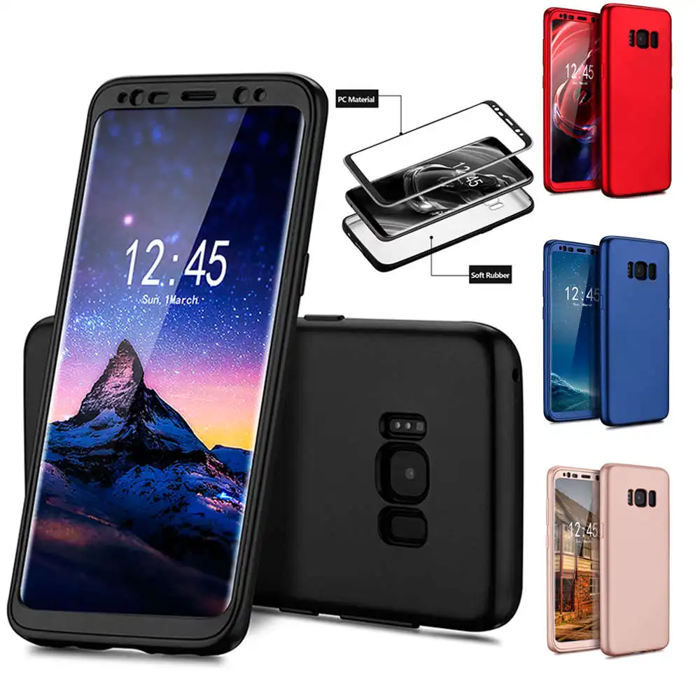 Роскошный Гибридный чехол из поликарбоната + силиконовое покрытие для samsung Galaxy