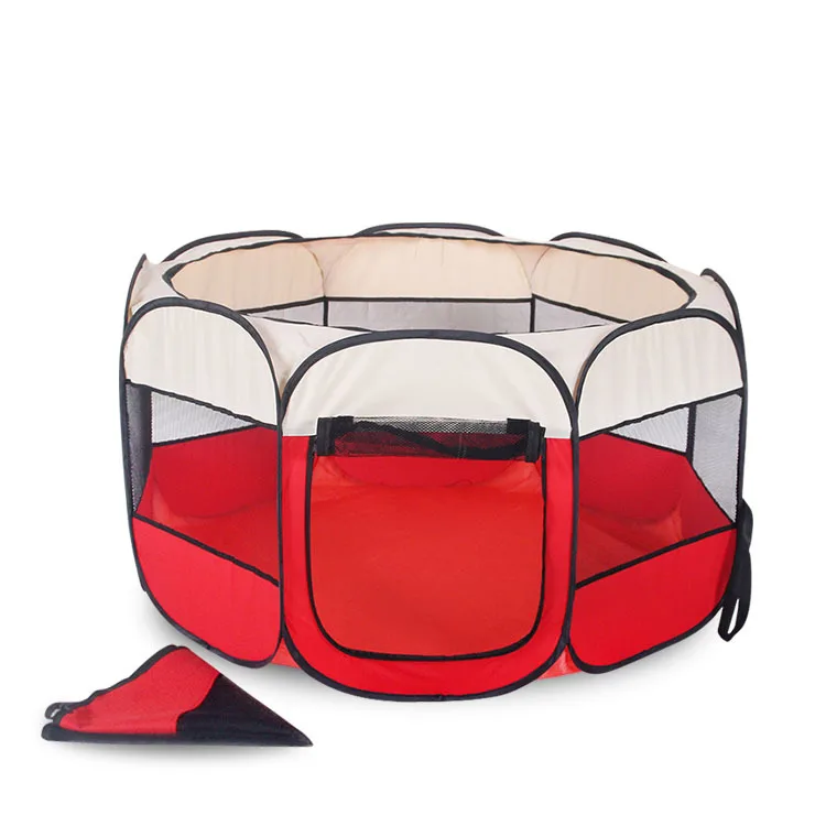 Складная палатка для домашних животных домик собаки клетка собак и кошек манеж
