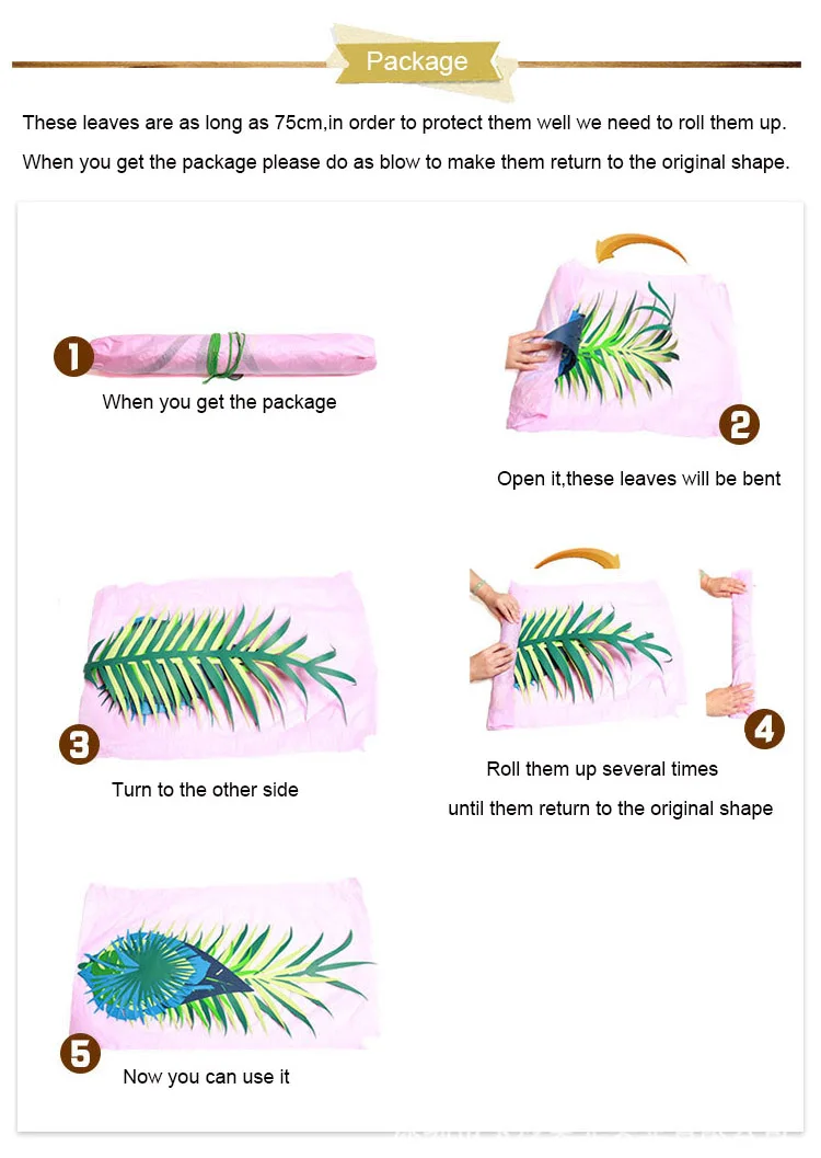 Фламинго тропический DIY гирлянда Monstera ладонь летняя тропическая декоративная Растяжка Гавайская Свадебная вечеринка в честь Дня Рождения Декор сувениры