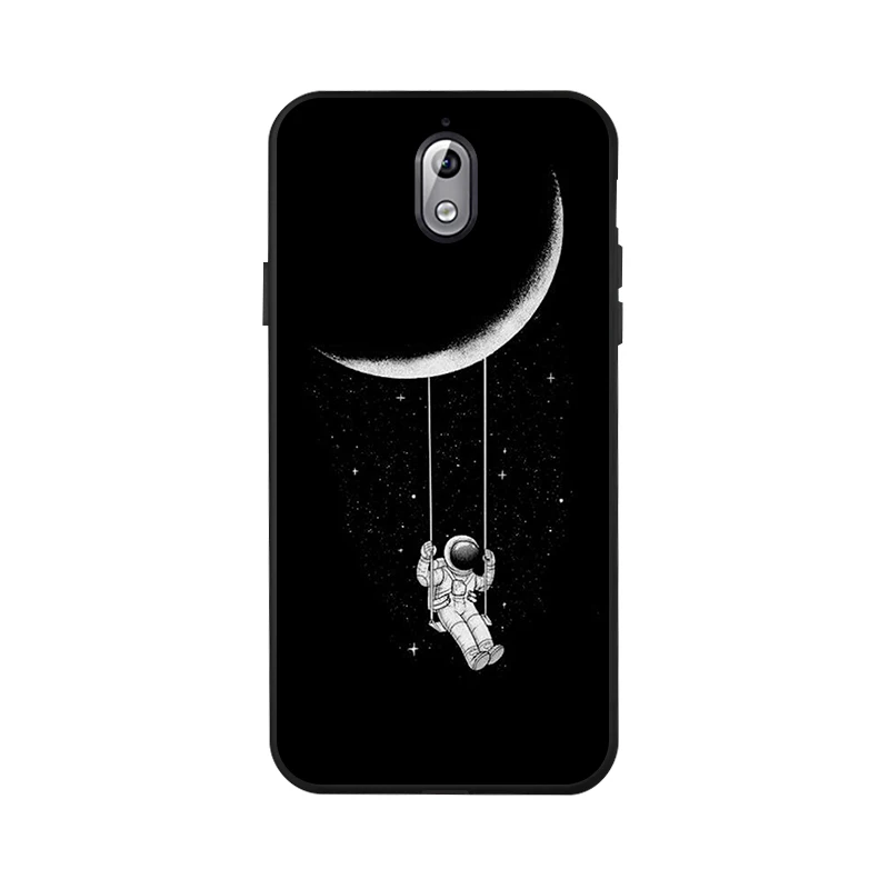 Чехол для Nokia 3 чехол мягкий силиконовый черный ТПУ задняя крышка Fundas Coque |
