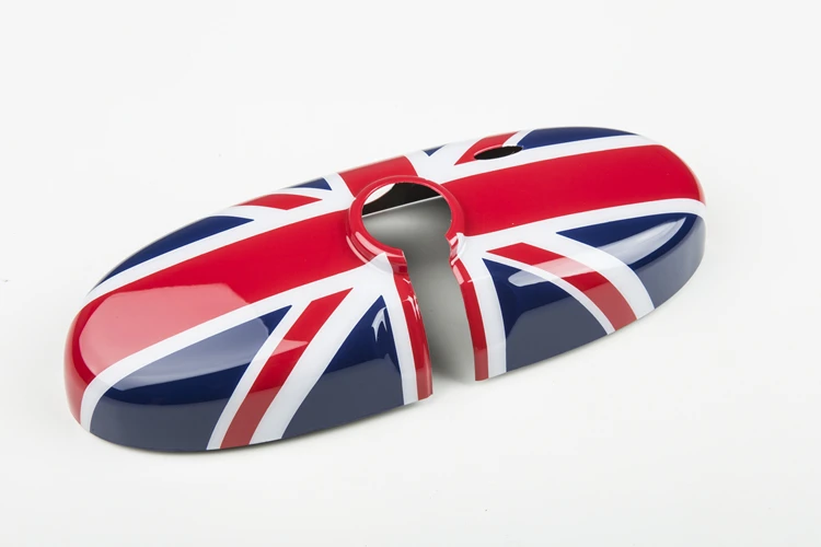 MINI Cooper Accessories Union Jack Style УФ защищенный ABS пластик интерьерные зеркальные крышки R55