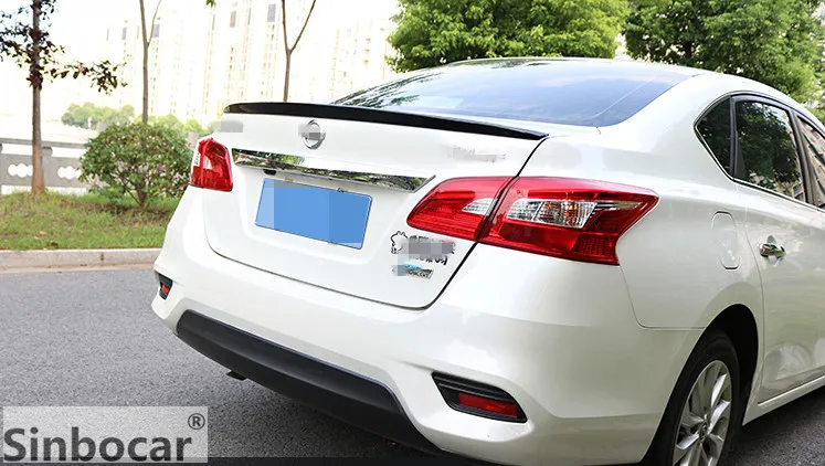 Задний спойлер из АБС пластика для Nissan Sylphy Sentra 2012 2016|Спойлеры и крылья| |