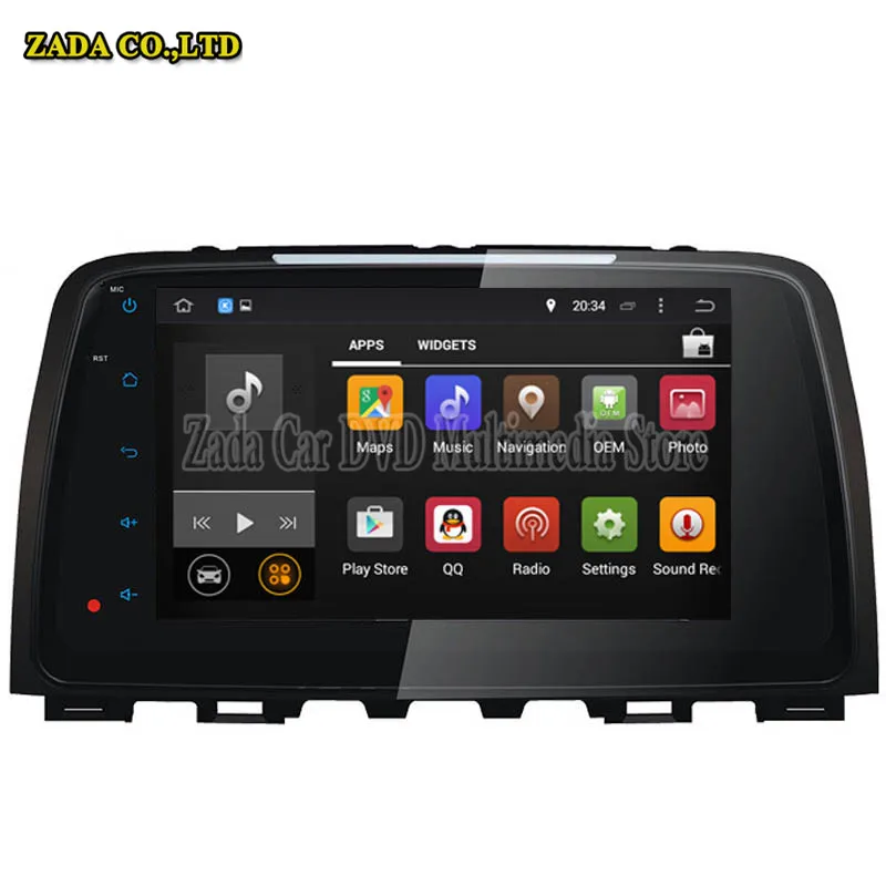 NaviTopia 9 дюймов Octa Core 4 ГБ Android 8 0/Android 7 1 автомобильный DVD gps для MAZDA 6/ATENZA 2013 Поддержка