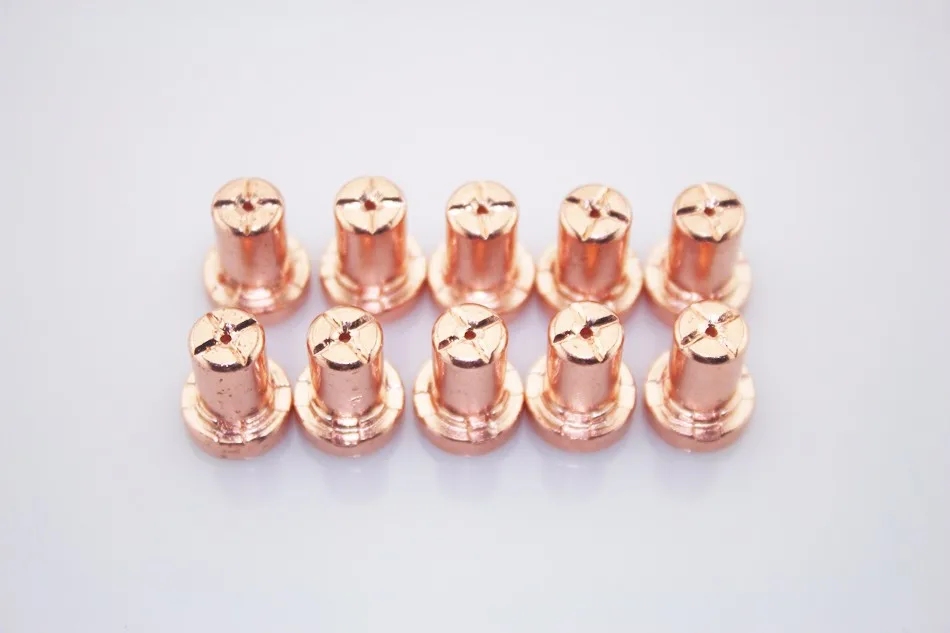 100 шт. плазменной резки запасные Запчасти фонарь расходные материалы PT31 30/40A