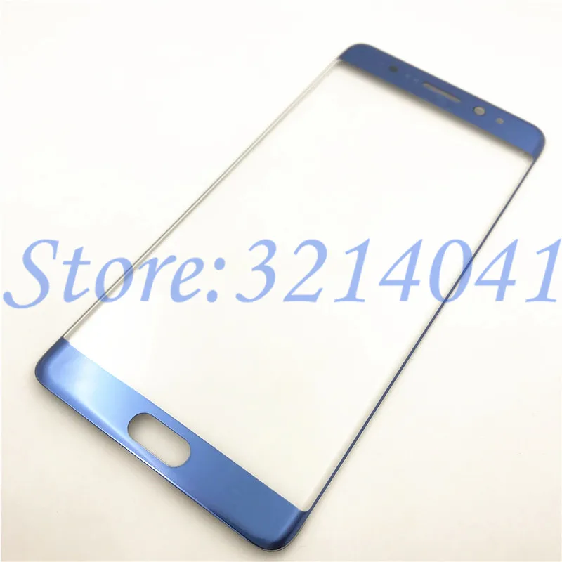 

10Pcs/Lot Front Touch Screen For Samsung Galaxy Note7 Note 7 N930 N930F Touch Screen Digitizer Glass Lens Replacement With Logo