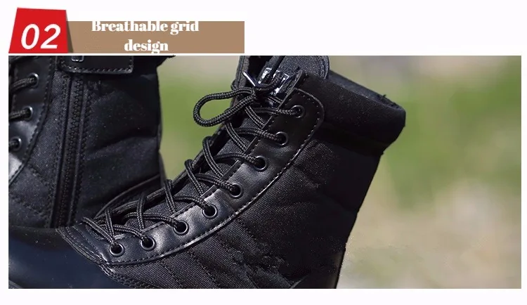 Men desert military tactical boots male Outdoor waterproof hiking shoes sneakers women non-slip wear sports climbing shoes L1-64
