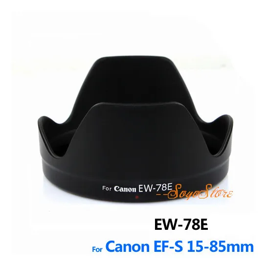 Бленда для объектива Canon EOS 7D EW 78E 15 85 мм f/3 5 6 IS USM EW78E|lens hood for canon|lens hoodcanon eos lens |