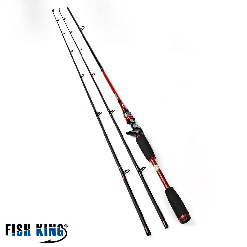 FISH KING Carbon 2,1 м двухсегментный раздел C. W. M ML Вес приманки 7-25 г Вес линии 5-25LB Приманка литья жесткая спиннинг; Удочка;